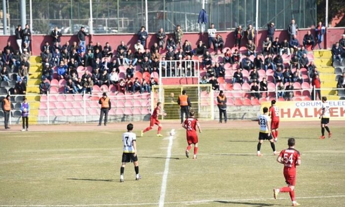 ÇORUM BELEDİYESPOR BERABERE KALDI