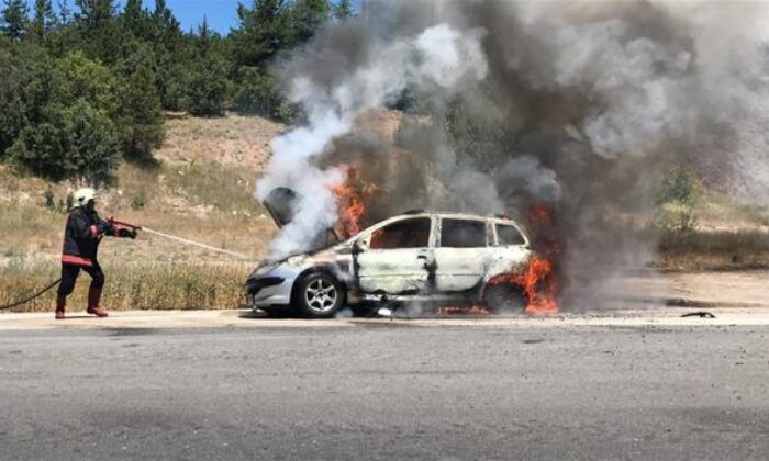 YANMAKTAN SON ANDA KURTULDU