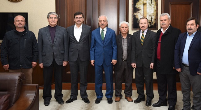 İLİM YAYMA’DAN BAŞKAN GÜL’E ZİYARET