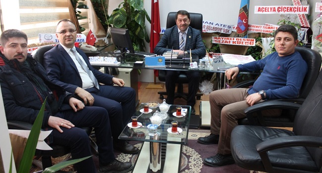 ÖZEL HASTANEDEN ŞAHİN’E KUTLAMA ZİYARETİ