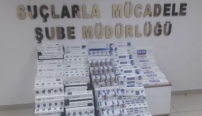 ÇORUM’DA KAÇAK SİGARAYA GEÇİT YOK