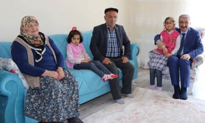 VALİ’DEN ŞEHİT AİLELERİNE ZİYARET