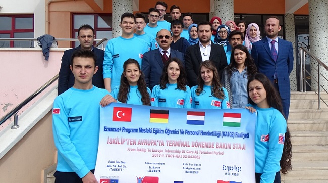 AVRUPA’DA STAJ FIRSATI YAKALADILAR