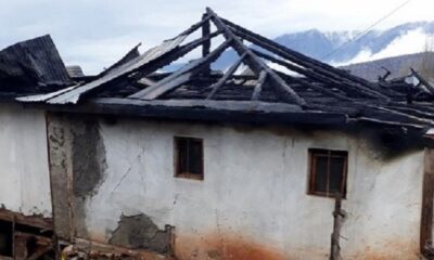 YANGINDA EV KULLANILMAZ HALE GELDİ