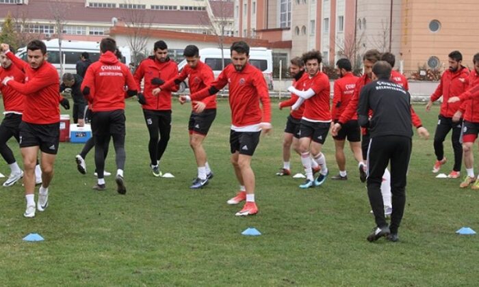 ÇORUM BELEDİYESPOR’DA YOĞUN MESAİ