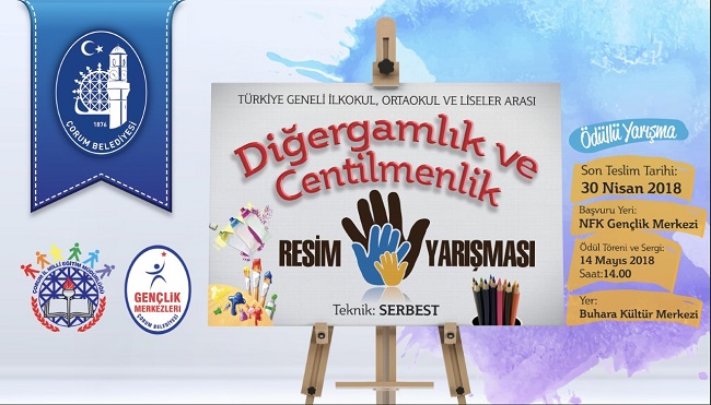 BELEDİYEDEN ÖDÜLLÜ RESİM YARIŞMASI