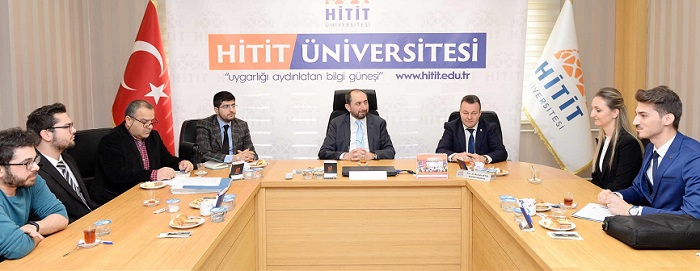 REKTÖR KULÜP BAŞKANLARIYLA GÖRÜŞTÜ