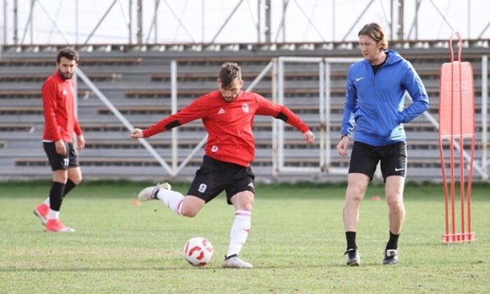 BELEDİYESPOR ŞUT VE TAKTİK ÇALIŞTI