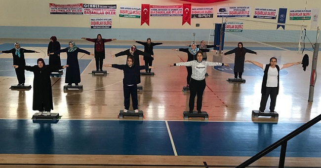 HAYDİ HANIMLAR SPORA ETKİNLİĞİ