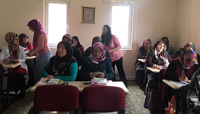 SAĞLIK MÜDÜRLÜĞÜNDEN KANSER EĞİTİMİ