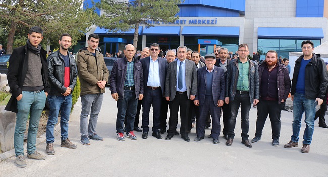 KAYSERİ’DE TARIM FUARINA KATILDILAR