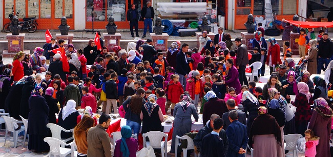 ORTAKÖY’DEN MEHMETÇİKLERE DESTEK