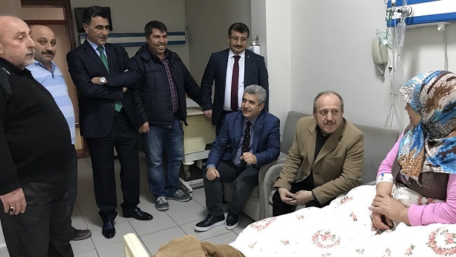 KARADAĞ’DAN HASTALARA MORAL ZİYARETİ