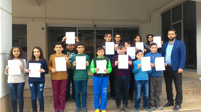 AFRİN KAHRAMANLARINA MEKTUPLU DESTEK