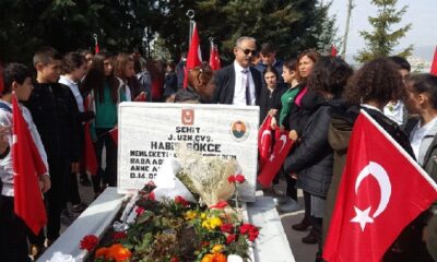 ÇORUM ŞEHİTLİĞİNİ ZİYARET ETTİLER