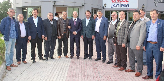 BELEDİYE BAŞKANINA ESNAF TEŞEKKÜRÜ