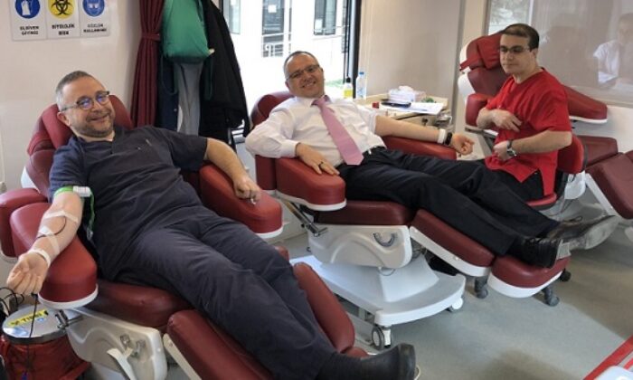 ÖZEL HASTANEDEN KAN BAĞIŞINA DESTEK