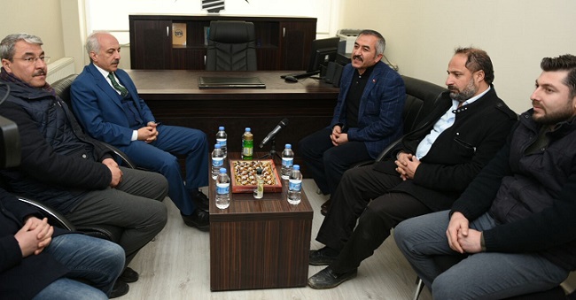 BAŞKAN ALACA TEŞKİLATINI ZİYARET ETTİ