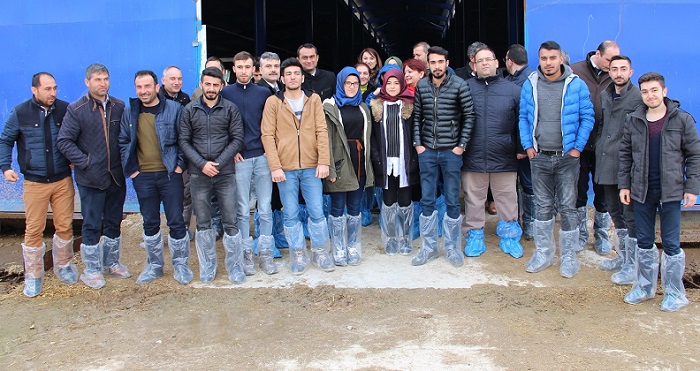 ÖĞRENCİLER YERİNDE EĞİTİM ALDI