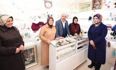 SANAT SOKAĞINI ZİYARET ETTİLER