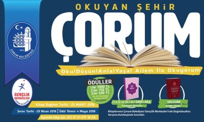 BELEDİYE’DEN ÖDÜLLÜ OKUMA YARIŞMASI