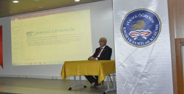 SGK GENÇLERİ BİLGİLENDİRDİ