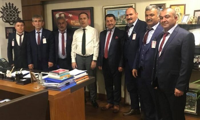 ŞOFÖRLER ODASINDAN CEYLAN’A ZİYARET