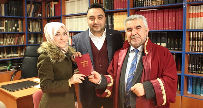 MÜFTÜLÜKTE İLK RESMİ NİKAH KIYILDI