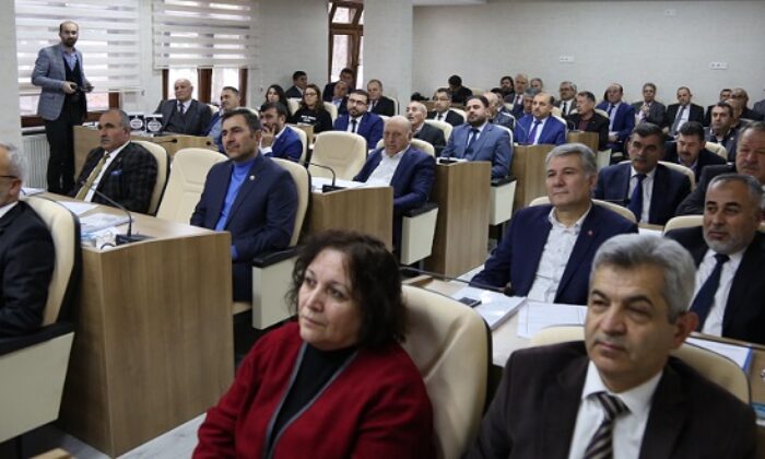FAALİYET RAPORU MECLİSE SUNULDU