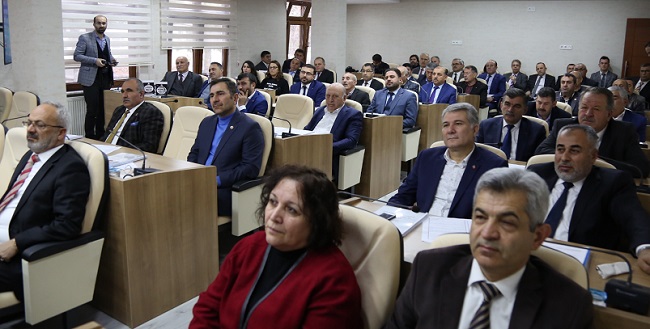 FAALİYET RAPORU MECLİSE SUNULDU