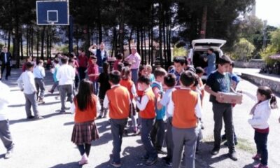 ÇOCUK OYUNLARI ŞENLİKLERİNDE EĞLENDİLER