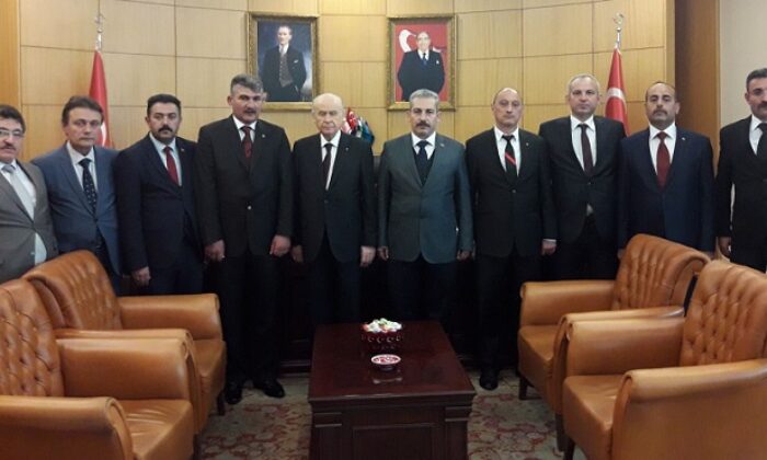 TÜRKAV’DAN BAHÇELİ’YE KUTLAMA ZİYARETİ