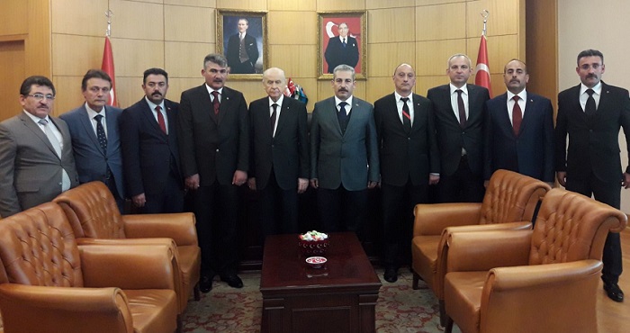 TÜRKAV’DAN BAHÇELİ’YE KUTLAMA ZİYARETİ