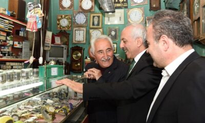 BAŞKAN ARASTA ESNAFINI ZİYARET ETTİ