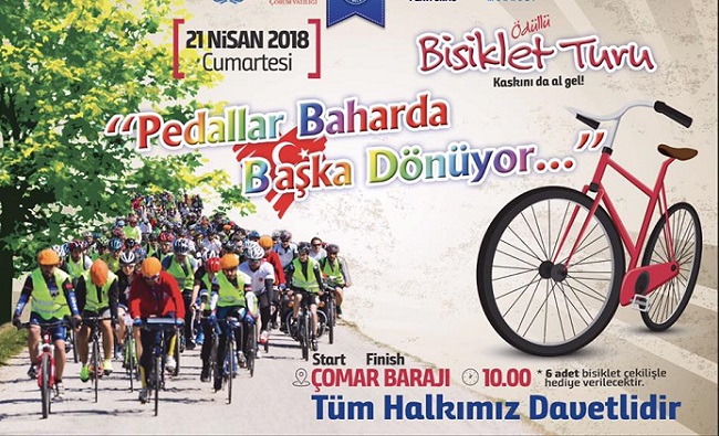 PEDALLAR BAHARDA BAŞKA DÖNÜYOR