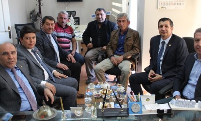 CHP’DEN ŞOFÖRLER ODASINA ZİYARET