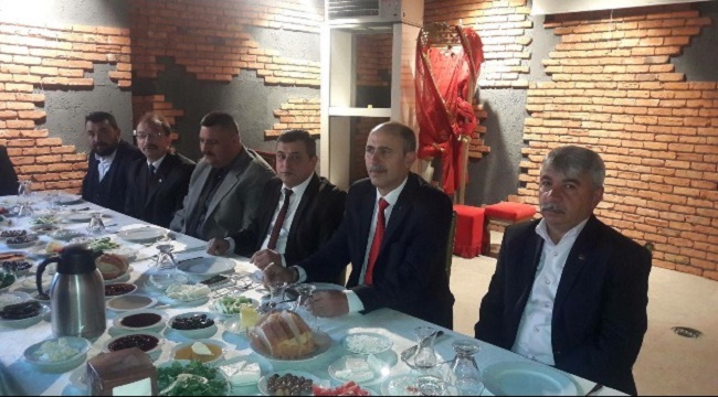 MHP MERKEZ İLÇE KAHVALTIDA BULUŞTU