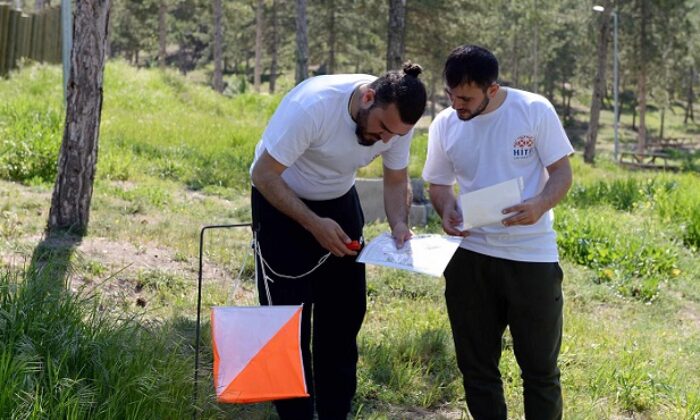 HİTİT’DE ORYANTİRİNG YARIŞMASI DÜZENLENDİ