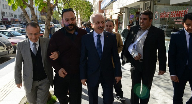 BAŞKAN’DAN MİLÖNÜ ESNAFINA ZİYARET