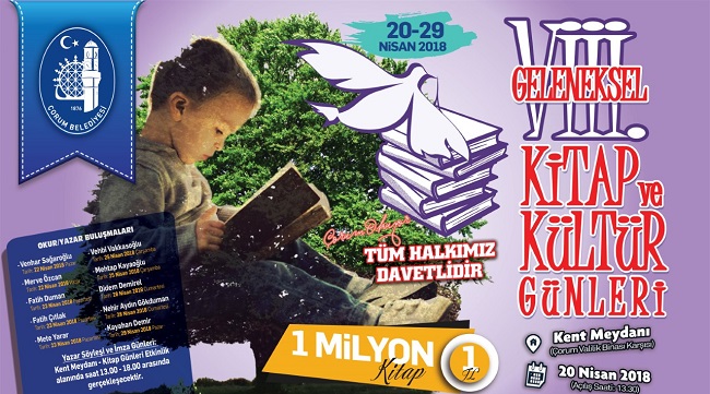 KİTAP VE KÜLTÜR GÜNLERİ BAŞLIYOR