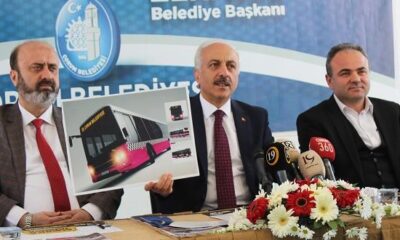 HALK OTOBÜSLERNİN RENGİ PEMBE OLDU
