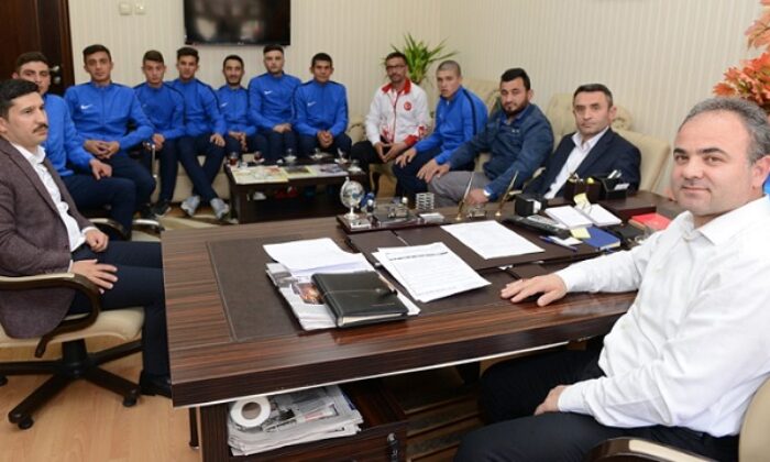 SPOR LİSESİNDEN TEŞEKKÜR ZİYARETİ