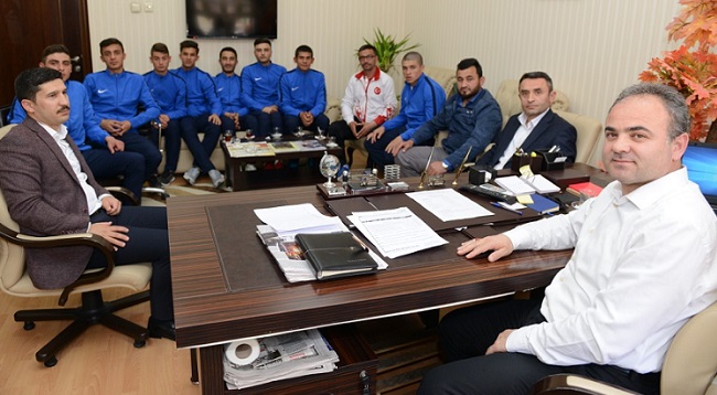 SPOR LİSESİNDEN TEŞEKKÜR ZİYARETİ