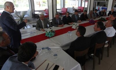 BAŞKAN KARATAŞ MUHTARLARI BİLGİLENDİRDİ
