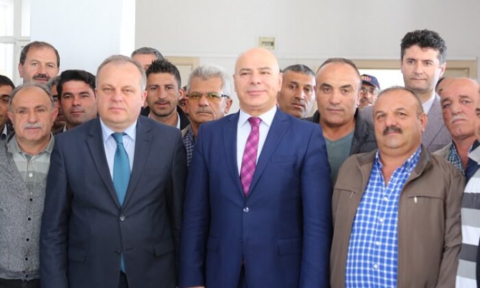 ÖZEL İDARE PERSONELİNİ ZİYARET ETTİ