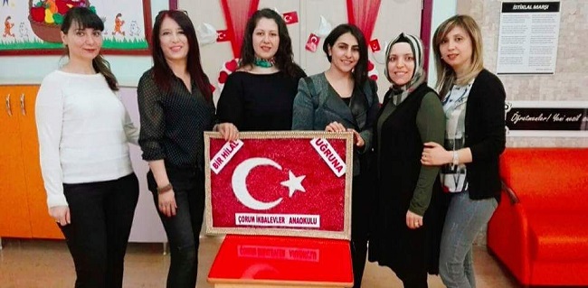 İKBAL EVLER ANAOKULU DERECEYE GİRDİ