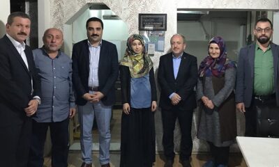 KAHRAMAN GENÇ KIZI ZİYARET ETTİLER