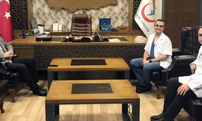 REKTÖRDEN BAŞHEKİME HİZMET TEŞEKKÜRÜ