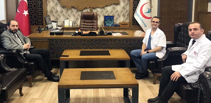 REKTÖRDEN BAŞHEKİME HİZMET TEŞEKKÜRÜ
