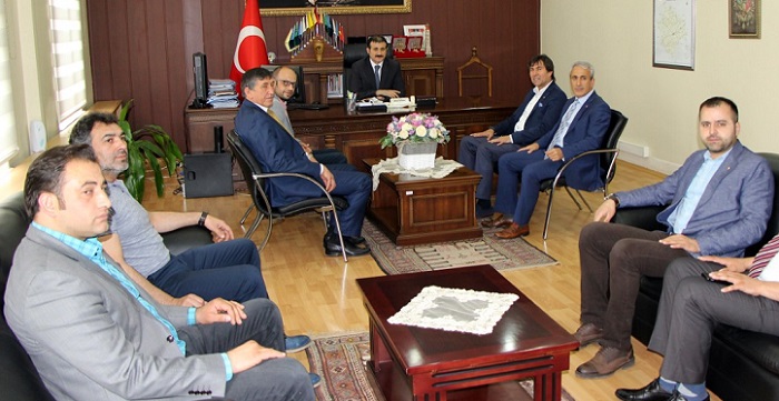 YENİ YÖNETİMDEN BİR DİZİ ZİYARET